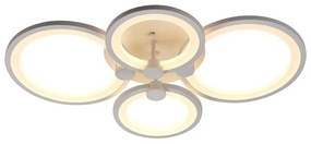 Lustră LED dimabilă aplicată LED/65W/230V 3000-6500K + telecomandă