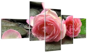 Tablou - trandafiri (150x85cm)