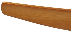 ZEVENTI - Ventilator de tavan SPELLO Wi-Fi Tuya negru/stejar + telecomandă