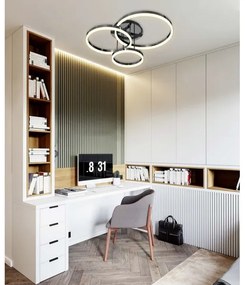 Lustră LED dimabilă aplicată Wofi 9049-405 PERPIGNAN LED/51W/230V