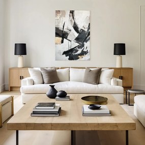 Tablou cu detalii pictate manual 70x100 cm Ash – Styler