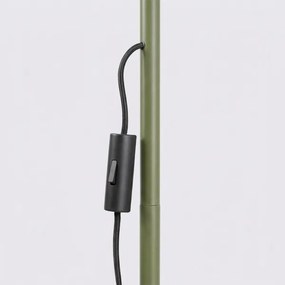 Sollux SL.2025 - Lampadar KARBON 1xGU10/10W/230V verde