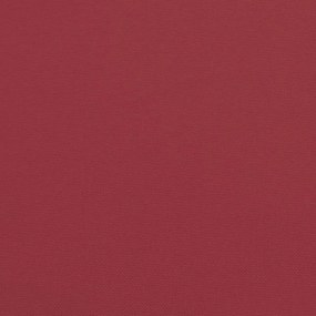 Perne scaun de gradina, 4 buc., rosu vin, 50x50x3 cm, textil 4, Bordo, 50 x 50 x 3 cm