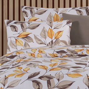Lenjerie de pat din bumbac 4Home Autumn Leaves ,140 x 200 cm, 70 x 90 cm