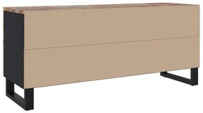 Comoda TV, 105x33x46 cm, lemn masiv reciclat 1, Lemn masiv reciclat