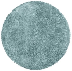 Covor albastru rotund ø 160 cm Fluffy – Ayyildiz Carpets