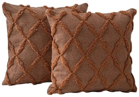 Fețe de pernă 2 buc. 43x43 cm Tuffet – Mioli Decor