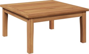 vidaXL Masă de Grădină Maro Lemn masiv de tec