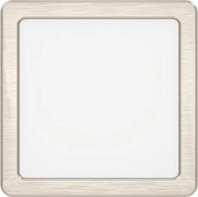 Eglo 901319 - Plafonieră LED FUEVA LED/7W/230V 2700/4000/6500K 15x15 cm crom