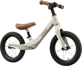 Bicicletă fără pedale LUNA cu cadru ușor, de la 2 ani, bej ELIS design