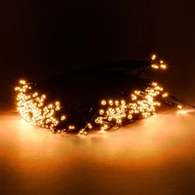 decoLED LED șirag luminos - 40 m, 200 LED alb cald