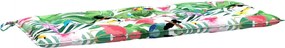 vidaXL Pernă bancă de grădină, multicolor, 120x50x7 cm, textil