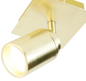 Spot modern pentru baie din alamă pătrat IP44 - Ducha