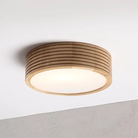 Brilagi - Plafonieră LED CARVALHO MODERN, 1xE27/60W/230V, Ø 27,5 cm, stejar