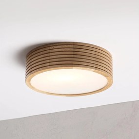 Brilagi - Plafonieră LED CARVALHO MODERN, 1xE27/60W/230V, Ø 27,5 cm, stejar
