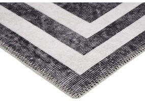 Covor gri/crem lavabil 180x120 cm - Vitaus