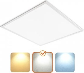 Panou LED încastrat pentru tavan DAVRO LED/40W/230V 4000K 62x62 cm alb