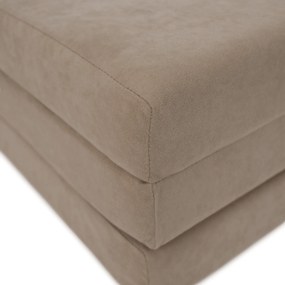 Saltea pliabilă, spumă, 65x180, bej, LEVI 65