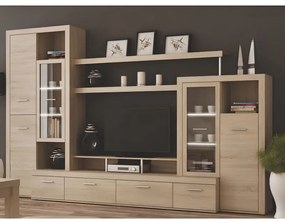 Mobila Living ATLANTIS NEW Stejar Sonoma