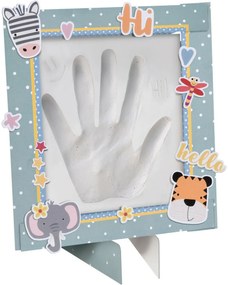 Set pentru amprente de mână cu autocolante, 18 x 21 x 1,8 cm