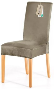 Restilo Husă pentru scaun Sento bej, 48 x 48 x 58+ 10 cm, set de 6 bucăți
