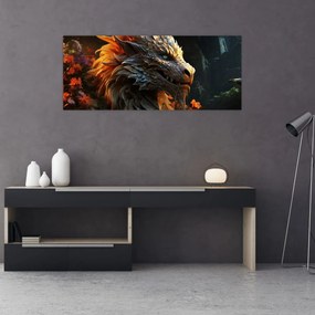 Tablou - Dragon (120x50 cm)