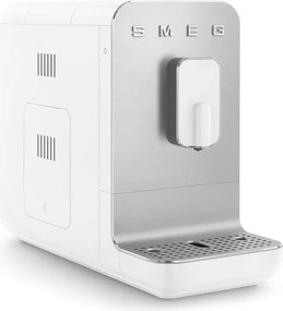 Espressor automat SMEG Collezione BCC11WHMEU, 1350 W, 19 bar, 1,4 l, 8 functii, Rasnita incorporata, Alb