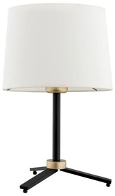 Veioza, lampa de masa design modern Cavalino negru, auriu
