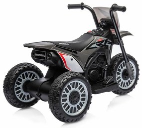 Motocicletă electrică Baby Mix Honda CRF450R, gri