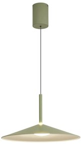 Lustra/Pendul LED reglabil CALICE verde 16W