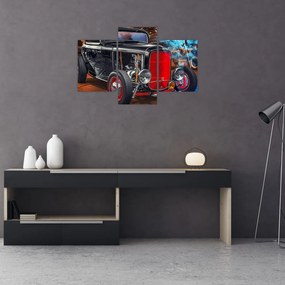 Tablou cu mașina veteran (90x60 cm)