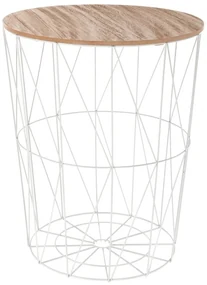 O masuta de cafea multifunctionala cu blat din lemn, o piesa de mobilier atragatoare cu functie de depozitare