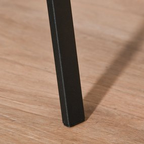 HOMCOM Cuier Vertical Modern de Podea pentru Hol, 45x45x180cm, Negru | Aosom Romania