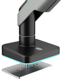 Suport monitor 49", gri/negru LED RGB X-ARM