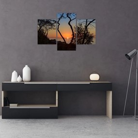 Tablou cu apus de soare (90x60 cm)