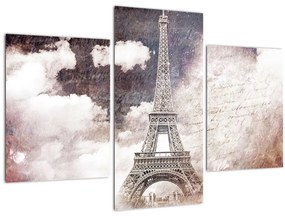 Tablou - Turnul Eiffel, Paris, Franța (90x60 cm)