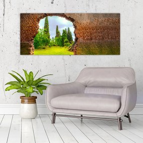 Tablou - Grădina Edenului (120x50 cm)