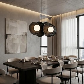Lustră pe cablu UMBRA 4xG9/8W/230V neagră