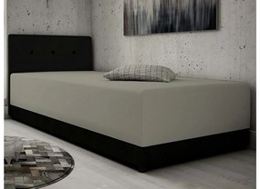 Supermobel Canapea KOLO, 200x80x40, dubai/negru