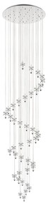 Lustră LED de cristal dimabilă pe cablu PIANOPOLI 40xLED/1,8W/230 Eglo 39545