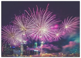 Tablou cu artificii (70x50 cm)