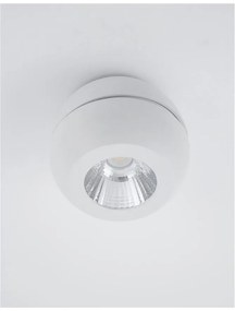 Spot LED aplicat perete sau tavan, directionabil Gon alb NVL-9105201