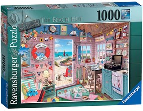 PUZZLE COLIBA LA PLAJA, 1000 PIESE - RAVENSBURGER (RVSPA15000)