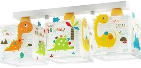 Dalber D-73453 - Plafonieră copii DINOS 3xE27/60W/230V