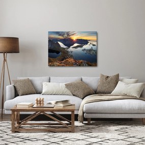 Tablou - Peisaj montan, Norvegia (70x50 cm)