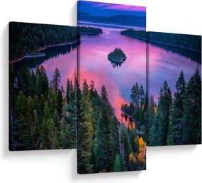 Tablou - Lacul Tahoe, Sierra Nevada, California, SUA (90x60 cm)