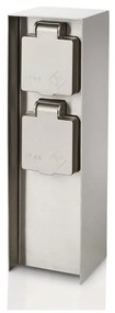 Philips 17108/47/16 - Stâlp exterior cu prize MYGARDEN ROCK 230V