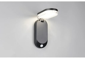 Corp de iluminat pentru exterior LED, de perete, solar (înălțime 26 cm) Lagoas – Trio
