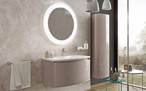 Set lemn masiv Mobilier Baie Suspendat Samba - Natur texturat