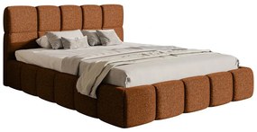 Pat matrimonial 160 cm Cirsten 160B (cu somieră) (cupru). 1099511